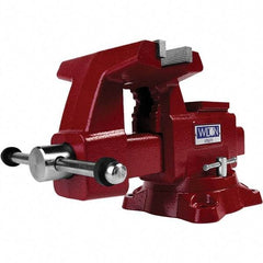 Wilton - Bench & Pipe Combination Vises Jaw Width (Inch): 6-1/2 Jaw Opening Capacity (Inch): 6 - Exact Tool & Supply
