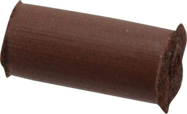 Cratex - 1/4" Max Diam x 1/2" Long, Cylinder, Rubberized Point - Fine Grade, Silicon Carbide, 1/16" Arbor Hole, Unmounted - Exact Tool & Supply