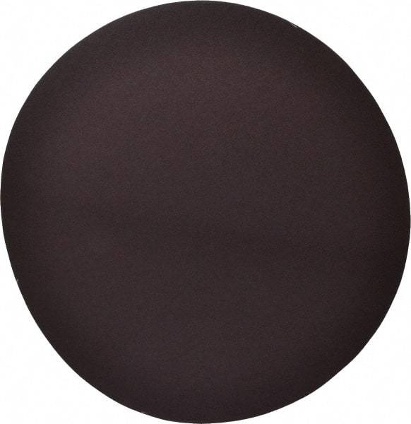 Norton - 12" Diam, 120 Grit Aluminum Oxide Adhesive PSA Disc - Medium Grade, Brown, X Weighted Backing, Flexible - Exact Tool & Supply