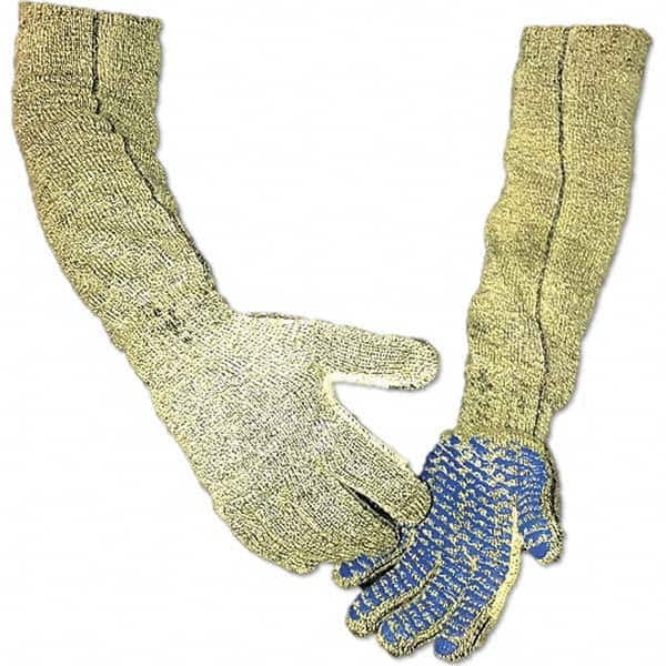 Tilsatec - Size M (8), ANSI Cut Lvl A9, Abrasion Lvl 3, PVC Coated Cut & Puncture Resistant Gloves - Exact Tool & Supply