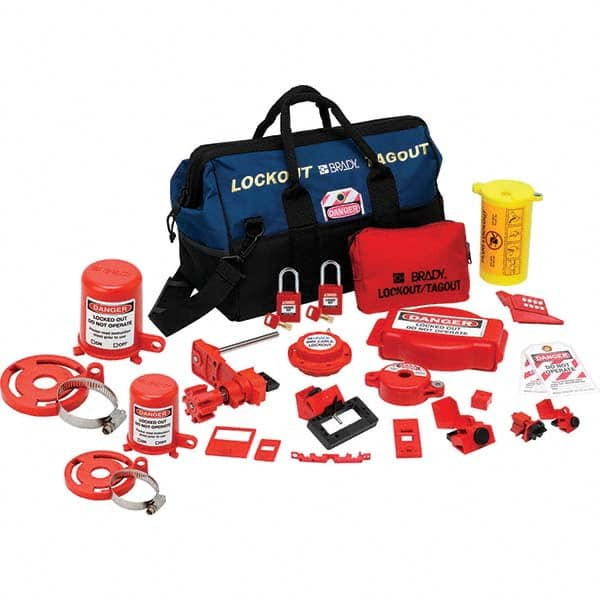 Brady - Empty Acrylic Padlock Station - Exact Tool & Supply