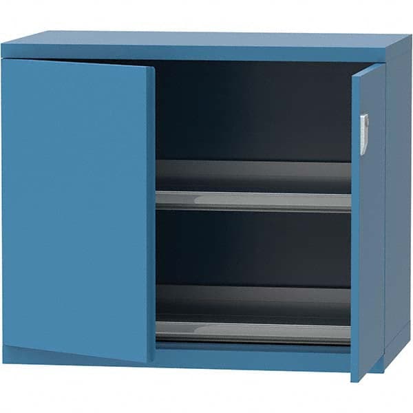 LISTA - 84 Compartment Bright Blue Steel Modular Storage Cabinet - Exact Tool & Supply