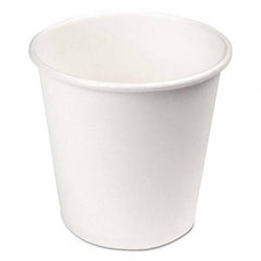 Boardwalk - Paper Hot Cups, 4 oz, White, 1000/Carton - Exact Tool & Supply