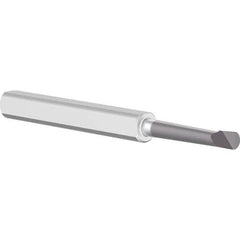 Criterion - 0.16" Min Bore Diam, 7/8" Max Bore Depth, 1/4" Shank Diam, Boring Bar - Exact Tool & Supply