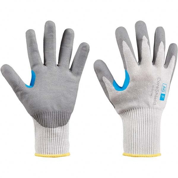 North - Size M (8), ANSI Cut Lvl A6, Puncture Lvl 1, Abrasion Lvl 6, Nitrile Coated Cut Resistant Gloves - Exact Tool & Supply