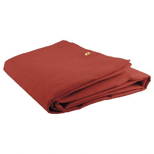 Wilson Industries - Welding Blankets, Curtains & Rolls Type: Welding Blanket Color: Red - Exact Tool & Supply