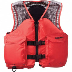 Kent - Life Jackets & Vests Type: Mest Deluxe Vest Size: Large - Exact Tool & Supply