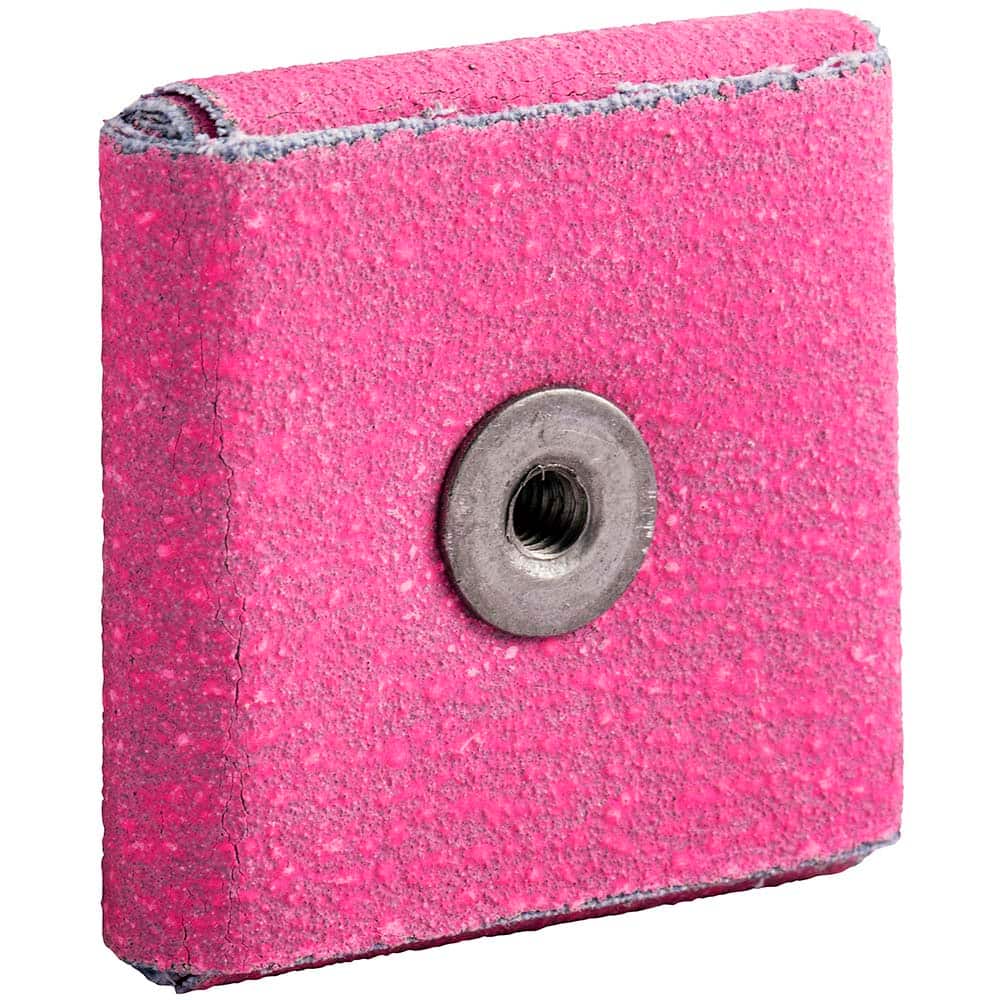 Merit Abrasives - Cross & Square Pads Pad Type: Square Abrasive Material: Ceramic Alumina - Exact Tool & Supply