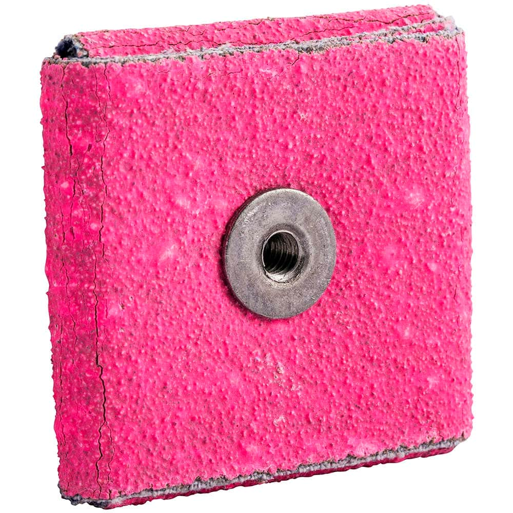 Merit Abrasives - Cross & Square Pads Pad Type: Square Abrasive Material: Ceramic Alumina - Exact Tool & Supply