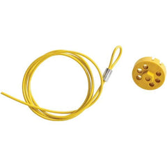 Brady - Cable Lockouts Cable Length (Feet): 4.917 Number of Lockout Points: 8 - Exact Tool & Supply