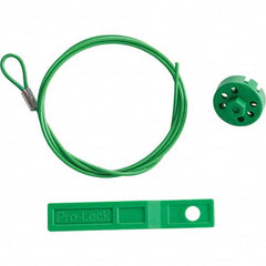 Brady - Cable Lockouts Cable Length (Feet): 4.917 Number of Lockout Points: 8 - Exact Tool & Supply