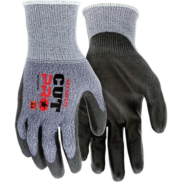 MCR Safety - Size 2XL, ANSI Cut Lvl A4, Puncture Lvl 3, Polyurethane Coated Cut & Puncture Resistant Gloves - Exact Tool & Supply