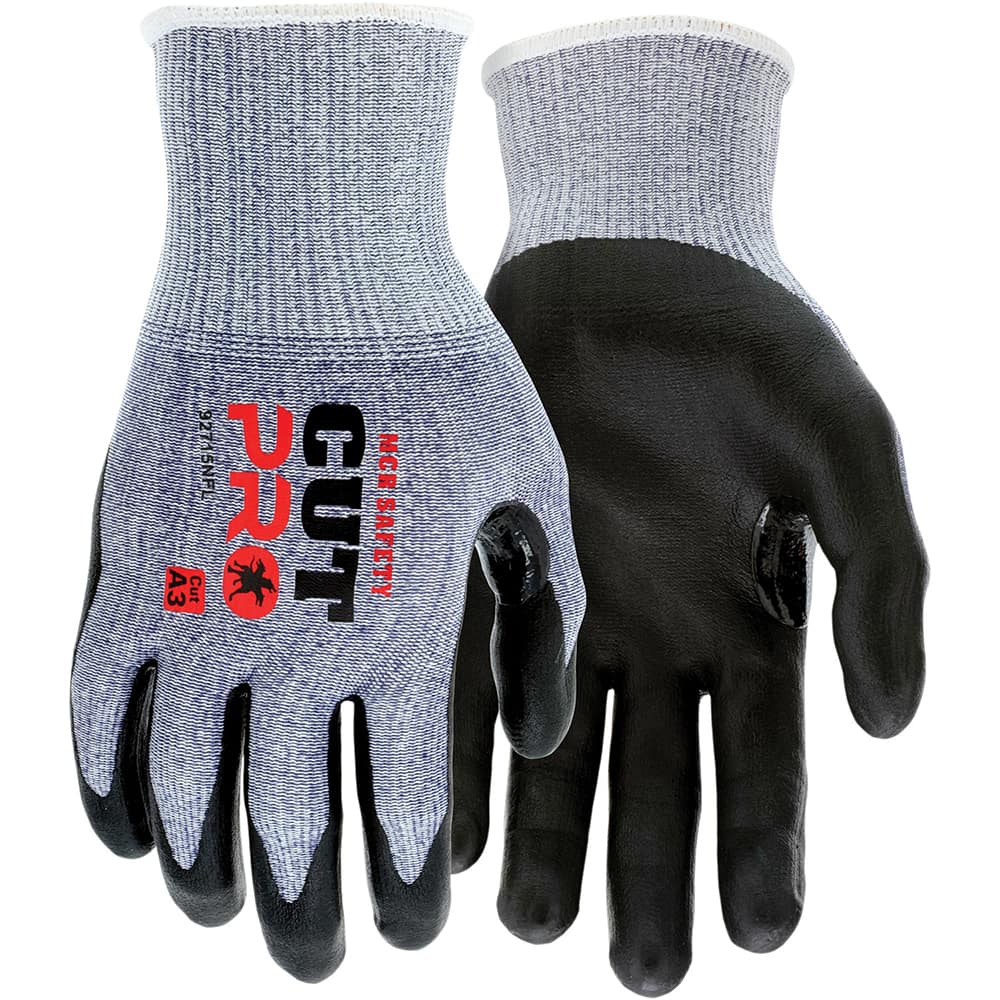 MCR Safety - Size 2XL, ANSI Cut Lvl A3, Puncture Lvl 4, Abrasion Lvl 4, Nitrile Coated Cut & Puncture Resistant Gloves - Exact Tool & Supply