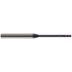 Harvey Tool - Square End Mills; Mill Diameter (Inch): 3/32 ; Mill Diameter (Decimal Inch): 0.0930 ; Length of Cut (Decimal Inch): 0.2790 ; Material: Solid Carbide ; Finish/Coating: AlTiN ; Shank Diameter (Inch): 1/8 - Exact Tool & Supply