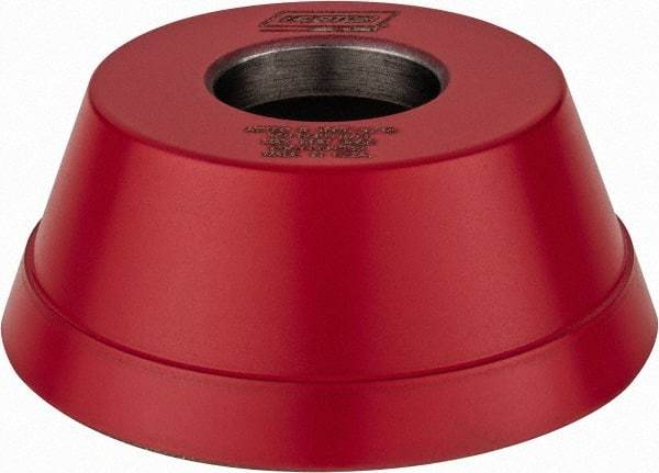 Norton - 3-3/4" Diam, 1-1/4" Hole Size, 1-1/2" Overall Thickness, 100 Grit, Type 11 Tool & Cutter Grinding Wheel - Fine Grade, CBN, Resinoid Bond - Exact Tool & Supply