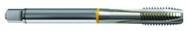 1-1/4-12 2B 4-Flute Cobalt Yellow Ring Spiral Point Plug Tap-Bright - Exact Tool & Supply