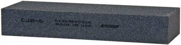 Norton - 6" Long x 2" Wide x 1" Thick, Silicon Carbide Sharpening Stone - Rectangle, Coarse Grade - Exact Tool & Supply