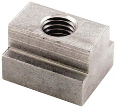 Jergens - 5/8-11 Tapped Through T Slot Nut - Exact Tool & Supply