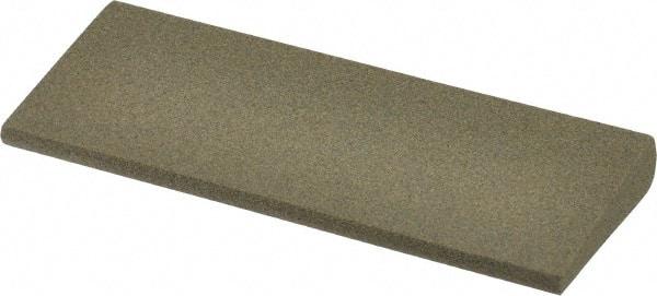 Norton - 4-1/2" Long x 1-3/4" Diam x 1/2" Thick, Aluminum Oxide Sharpening Stone - Round, Coarse Grade - Exact Tool & Supply
