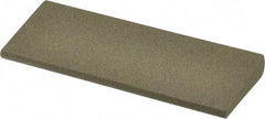 Norton - 4-1/2" Long x 1-3/4" Diam x 1/2" Thick, Aluminum Oxide Sharpening Stone - Round, Coarse Grade - Exact Tool & Supply