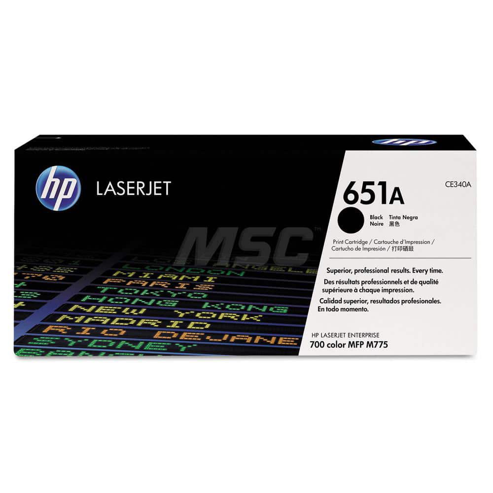 Hewlett-Packard - Office Machine Supplies & Accessories; Office Machine/Equipment Accessory Type: Toner Cartridge ; For Use With: HP LaserJet Enterprise 700 Color MFP M775dn; MFP M775f; MFP M775z ; Color: Black - Exact Tool & Supply
