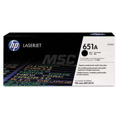 Hewlett-Packard - Office Machine Supplies & Accessories; Office Machine/Equipment Accessory Type: Toner Cartridge ; For Use With: HP LaserJet Enterprise 700 Color MFP M775dn; MFP M775f; MFP M775z ; Color: Black - Exact Tool & Supply