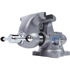 Wilton - Bench & Pipe Combination Vises Jaw Width (Inch): 6-1/2 Jaw Opening Capacity (Inch): 7-1/4 - Exact Tool & Supply
