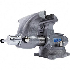 Wilton - Bench & Pipe Combination Vises Jaw Width (Inch): 8 Jaw Opening Capacity (Inch): 7-3/4 - Exact Tool & Supply
