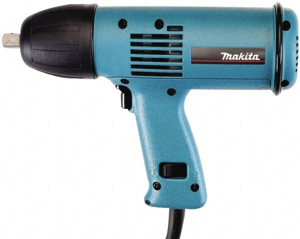 Makita - 1/2" Drive, 260 Ft/Lb Torque, Pistol Grip Handle, 2,000 RPM, Impact Wrench - 3.5 Amps, 120 Volts - Exact Tool & Supply