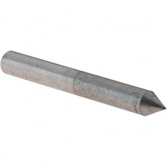 Norton - 1" Long x 3/16" Shank Diam Single Point Diamond Dresser - 60° Included Angle - Exact Tool & Supply
