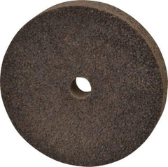 Norton - 3" Diam x 3/8" Hole x 1/2" Thick, R Hardness, 24 Grit Surface Grinding Wheel - Aluminum Oxide, Type 1, Very Coarse Grade, 12,100 Max RPM, Resinoid Bond, No Recess - Exact Tool & Supply