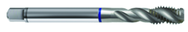 M24x3.0 6H 4-Flute PM Cobalt Blue Ring Semi-Bottoming 40 degree Spiral Flute Tap-Bright - Exact Tool & Supply