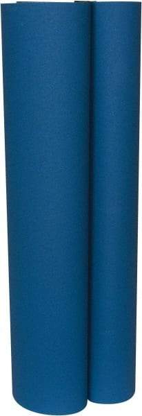 Norton - 36" Wide x 75" OAL, 50 Grit, Zirconia Alumina Abrasive Belt - Zirconia Alumina, Coarse, Coated, Y Weighted Cloth Backing, Series R811 - Exact Tool & Supply