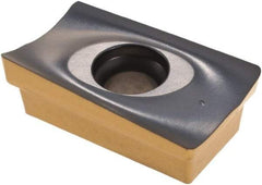 Iscar - P290 ACCT1806 HL Grade IC830 Carbide Milling Insert - TiAlN/TiN Finish, 0.256" Thick, 0.79mm Corner Radius - Exact Tool & Supply