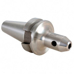 Techniks - BT30 Taper Shank 1/2" Hole End Mill Holder/Adapter - 1-1/4" Nose Diam, 2.36" Projection - Exact Tool & Supply