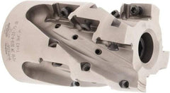 Iscar - 12 Inserts, 2" Cut Diam, 3/4" Arbor Diam, 2.1" Max Depth of Cut, Indexable Square-Shoulder Face Mill - 0° Lead Angle, 3.15" High, P290 AC.T 1806.. Insert Compatibility, Through Coolant, Series MillShred - Exact Tool & Supply
