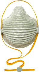 Moldex - Disposable Respirators & Masks; Type: Disposable ; NIOSH Classification: N95 ; Application: Dust ; Size: Universal ; Features: Exclusive Easy-Breathing Wave Design. SmartStrap allows you to Adjust For A Custom Fit ; Strap Type: Elastic - Exact Tool & Supply