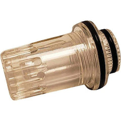 Dynabrade - 55 CFM Max Air Flow, 145 Max psi, Sight Dome Assembly - 140°F Max, For Use with 10671, 10673, 10675, 10677, 10679, 10681 - Exact Tool & Supply