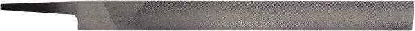 PFERD - 8" Long, Smooth Cut, Knife American-Pattern File - Double Cut, 0.19" Overall Thickness, Tang - Exact Tool & Supply