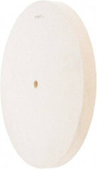 Value Collection - 10" Diam x 3/4" Thick Unmounted Buffing Wheel - 1 Ply, Polishing Wheel, 1/2" Arbor Hole, Soft Density - Exact Tool & Supply