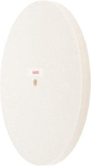 Value Collection - 10" Diam x 1/2" Thick Unmounted Buffing Wheel - 1 Ply, Polishing Wheel, 1/2" Arbor Hole, Hard Density - Exact Tool & Supply