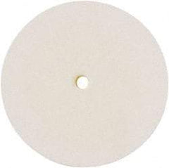 Value Collection - 8" Diam x 1/4" Thick Unmounted Buffing Wheel - 1 Ply, Polishing Wheel, 1/2" Arbor Hole, Medium Density - Exact Tool & Supply