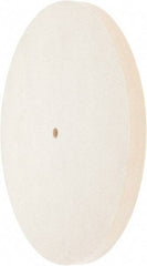 Value Collection - 12" Diam x 3/4" Thick Unmounted Buffing Wheel - 1 Ply, Polishing Wheel, 1/2" Arbor Hole, Medium Density - Exact Tool & Supply