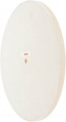 Value Collection - 12" Diam x 1/2" Thick Unmounted Buffing Wheel - 1 Ply, Polishing Wheel, 1/2" Arbor Hole, Hard Density - Exact Tool & Supply