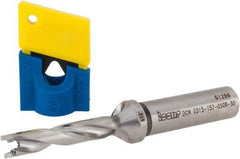 Iscar - 0.315" to 0.331" Diam, 5xD, 1.57" Max Depth, 1/2" Shank Diam, 3.95" OAL, Replaceable-Tip Drill - FCP, ICK, ICK-2M, ICM, ICN, ICP, iCP-2M Insert, 8 Seat Size, 91104836 Toolholder, Series SumoCham - Exact Tool & Supply