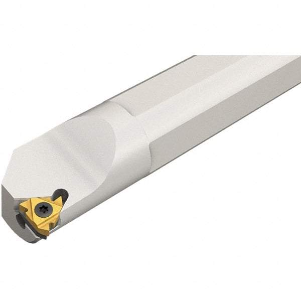 Iscar - Internal Thread, Left Hand Cut, 10mm Shank Width x 10mm Shank Height Indexable Threading Toolholder - 100mm OAL, Various Insert Compatibility, SI Toolholder, Series SIL - Exact Tool & Supply