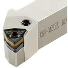 Iscar - LH PWLN Negative Rake Indexable Turning Toolholder - Exact Tool & Supply