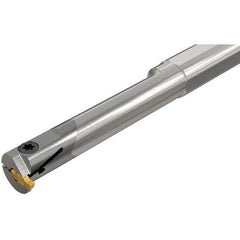 Iscar - 14mm Min Bore Diam, 125mm OAL, 12mm Shank Diam, GEHI Indexable Boring Bar - 2.6mm Max Bore Depth, GE.I Insert, Clamp Holding Method - Exact Tool & Supply