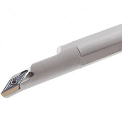 Iscar - 25mm Min Bore Diam, 200mm OAL, 20mm Shank Diam, S-SVJC Indexable Boring Bar - 37mm Max Bore Depth, VC.T 1103.. Insert, Screw Holding Method - Exact Tool & Supply