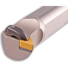 Iscar - 42mm Min Bore Diam, 300mm OAL, 32mm Shank Diam, S-DDUN Indexable Boring Bar - 45mm Max Bore Depth, DNM.. 15.. Insert, Clamp Holding Method - Exact Tool & Supply